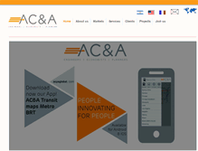 Tablet Screenshot of acyaglobal.com